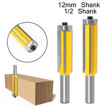 1pc 12mm 1/2 Inch Shank Flush Trim Router Bit with Bearing Z4 Pattern Milling Cutter for Wood Woodworking Tools 2024 - buy cheap