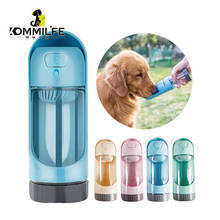 KOMMILIFE 300ml Portable Dog Water Dispenser Dog Water Bottle with Filter Pet Drinking Bowl For Dogs Outdoor Pet Drinking Bottle 2024 - buy cheap