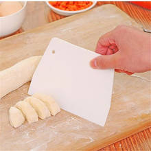 Raspador de plástico espátula diy ferramentas pastelaria cozimento raspador de massa cozinha manteiga faca cortador de massa moldes acessórios do agregado familiar 2024 - compre barato