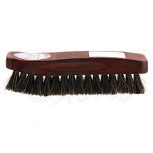 1pc Professional Wooden Handle Horse Hair Bristle Boot Shoes Shine Buffing Brush 2024 - buy cheap