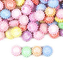 50pcs/Lot Mixed Plastic Sunshine Spaced Beads Hair Ring For Jewelry Making DIY for Kids Woman Puzzle Handmade Charms Bracelet 2024 - buy cheap