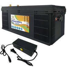 Bateria de lítio 24v lfp 100ah lifepo4 para reserva de energia solar, rv, fonte de energia elétrica, veículo triciclo 2024 - compre barato