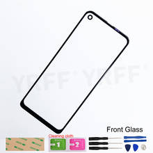 For Motorola Moto One vision P50 XT1970 Front Panel Glass (No touch Screen) Outer Glass Cover Panel Replacement 2024 - купить недорого