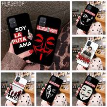 Funda de papel de La Casa de papel para Samsung Galaxy A21S, A01, A11, A31, A81, A10, A20, A30, A40, A50, A70, A80, A71, A51 2024 - compra barato