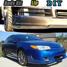 Car Bumper Lip Front Spoiler Skirt Deflector For Saturn Ion 2002~2007 Tune Car Modified Body Kit VIP Hella Flush Lips 2024 - buy cheap