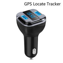 1pc Car GPS Tracker Locator Real Time Tracking Device Dual USB Car Charger Voltmeter 2024 - buy cheap