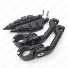 Piezas de motocicleta Aftermarket, Kit de clavija de pie largo de 5 pulgadas, protector de motor de 1,25 pulgadas para Harley Davidson/Honda/Suzuki, envío gratis 2024 - compra barato