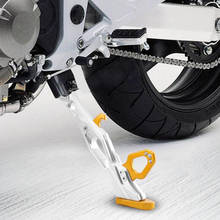 Adjustable CNC Aluminium Alloy Motorcycle Pit Bike Kickstand Kick Side Stand Support 2024 - buy cheap