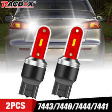 2pcs 7443 7440 SMD LED Back Up Reverse Light Bulbs 6500K Super White Canbus Rear Fog reversing taillight Car accessories 2024 - buy cheap