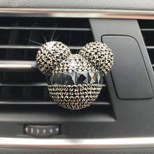 Bling Car Decoration Interior Flavor Car Scent Aroma Diffuser Air Freshener Auto Outlet Perfume Clip Car Accessories Girls Women 2024 - buy cheap