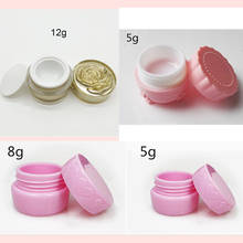 Wholesale 5/8/12ml Manicure Jewelry Collection Pink Color Glue Mixing Bottle Nail Polish Remover Bottles Refillable Nail bottles 2024 - buy cheap