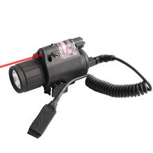 Pistola de luz táctica con linterna LED, mira láser, Riel de 20mm, VI03001 2024 - compra barato