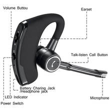 Auriculares deportivos Bluetooth para coche, audífonos inalámbricos de negocios con micrófono para iPhone, Xiaomi, Samsung, manos libres 2024 - compra barato