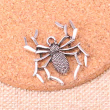 30pcs spider Charms Zinc alloy Pendant For necklace,earring bracelet jewelry DIY handmade 35*32mm 2024 - buy cheap