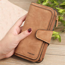 Women Scrub Leather Long Wallet High Quality Ladies Clutch Wallet Lady Purses Large Capacity Wallets Carteira Feminina 5 Choices 2024 - buy cheap