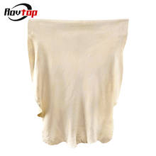 Сушильное полотенце для автомобиля натуральная ткань для чистки замши для автомобиля кожа супер впитывающее кожаное полотенце салфетка для чистки Z2 2024 - купить недорого