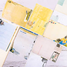8 шт./компл. марочные ярлыки для билетов Бумажный шаблон пакет для скрапбукинга счастливый планнер карта для изготовления мусорных журналов проект 2024 - купить недорого