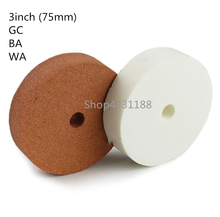 3inch/75mm White/Brown Corundum Polishing Wheel Grinding Machine Polishing Wheel Abrasive Tools For Metal,Hardware,Jewelry 2024 - buy cheap