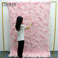 200*60cm Large Size Flower Wall Whole Piece Flower Wall Artificial Flower Background Decoration For Wedding Party Customizable 2024 - buy cheap