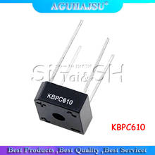 5PCS KBPC610 BR610 DIODE BRIDGE 1000V 6A BR-6 bridge rectifier new and original IC 2024 - buy cheap