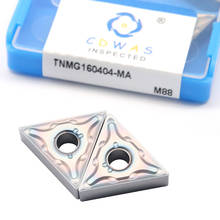 10PCS TNMG160404 MA M88 Carbide Inserts External Turning Tool TNMG 160404 Colorful Blade CNC Lathe Cutter Tools Cutting Tool 2024 - buy cheap