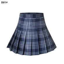 School Dresses Students Anime Cosplay Costumes High Waist Pleated Skirt Jk Uniforms Sailor Suit Short Skirts For Girl 8 Colors 2024 - buy cheap