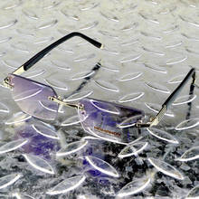 Gafas de lectura con corte de diamante para hombre y mujer, anteojos de lectura ultraligeros de alta calidad, sin montura, comerciales, antifatiga, + 0,75 + 1 + 1,25 + 1,5 a + 4 2024 - compra barato
