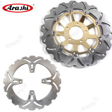 Arashi 1 Set CNC Floating Front Rear Brake Disc Rotors For SUZUKI GS E 500 1989 - 2003 GSE500 GS500E 1990 1991 1992 1993 1994 2024 - buy cheap