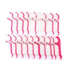 100 Pcs Disposable Dental Floss Dental Cleaning Tooth Stick Floss Pick Interdental Brush Dental Flosser Teeth Cleansing Tools 2024 - buy cheap