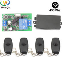 433Mhz Smart Light Switch 220V Universal Wireless Remote Control Relay Module AC 110V 1CH RF Transmitter Keyfob For LED/LampBulb 2024 - buy cheap