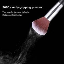 Brochas de maquillaje, maquillaje, sombra en polvo, corrector, base líquida, nariz, Kit de herramientas de belleza cosmética Natural profesional 2024 - compra barato