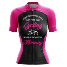 SPTGRVO Lairschdan pink woman cycling jersey retro classic 2020 bicycle shirt mtb top cycling clothing road bike jersey ladies 2024 - buy cheap