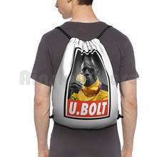 Sport-usain Bolt-mochila con cordón para montar, escalada, gimnasio, deporte, leyenda, béisbol, Hockey, fútbol, leyendas, Geek 2024 - compra barato