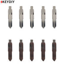 KEYDIY 10 pcs/lot Metal Blank Uncut Flip KD Remote Key Blade Type #55 for Chery QQ3 NO.55 Blade 2024 - buy cheap