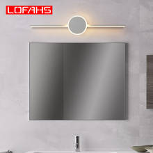 LOFAHS Modern LED Mirror Lights 0.4M~0.8M wall lamp Bathroom bedroom headboard wall sconce lampe Zidna svjetiljka Lampa perete 2024 - buy cheap