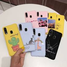 Cute Animal Flowers Soft Phone Case For Samsung Galaxy A10 A20 A40 A50 A70 Silicone Back Cover Funda Samsung A 10 20 40 A 50 70 2024 - buy cheap