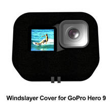 Funda carcasa de espuma para GoPro Hero 9, cortavientos de espuma, funda protectora de esponja para reducción de ruido y viento 2024 - compra barato