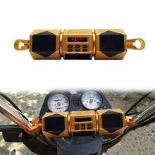 Motorcycle MP3 Player Handlebar Speaker Bluetooth Music FM Radio Waterproof Adjustable Bracket Bike o Stereo 12V 2024 - buy cheap