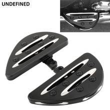 Черная CNC Cut Male Mount мотоциклетная подножка Напольная доска для Harley Sportster XL 1200 883 Dyna 2024 - купить недорого