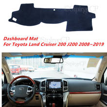 for Toyota Land Cruiser 200 J200 2008~2019 Anti-Slip Mat Sunshade Dashmat Protect Carpet Dashboard Cover Pad  Accessories 2024 - buy cheap