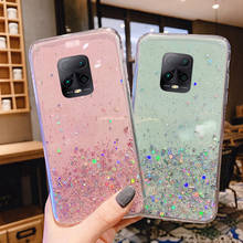 Glitter Phone Case For xiaomi mi 10 redmi 10X 5G note 10 Lite X  Case Bling Glitter Soft Back Cover For redmi note 9 9S pro MAX 2024 - buy cheap