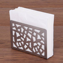 Stainless Steel Napkin Holder Paper Towel Holder Innovative Table Vertical Napkin Rack Tissue Dispenser Storage Case Table Decor 2024 - buy cheap