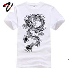 Classic Chinese Dragon Kongfu Adult Tops T Shirt High Quality Autumn Winter Fashion Brand New T-Shirt Mens Cotton Sweatshirt 2024 - buy cheap