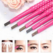 Natural Waterproof Long-lasting Eyebrow Pencil  Rotating Automatic Eye Brow Pencil Cosmetic Eyebrow Shaping Liner Pen 2024 - buy cheap