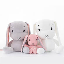 Hot Anime Kawaii Cute Rabbit Plush Toys Super Soft Bunny Stuffed Plush Animal Baby Toys Doll Baby Accompany Sleep Toy Kids Gifts 2024 - buy cheap