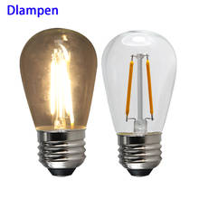 lampada led e27 110v 220v bulbs light s14 ST45 2W filament bulb IP65 outdoor christmas decorations for home lighting E 27 lamp 2024 - buy cheap