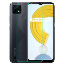 Película de vidro temperado para oppo realme, c21 c 21 21c 6.5 ", versão global, protetor de tela, película protetora 2024 - compre barato