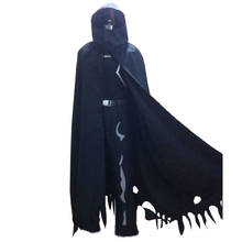 2020 Sword Art Gun Gale Online Death Gun Sterben Cosplay Costume Coat Mantle Cosplay Black Cloak 2024 - buy cheap