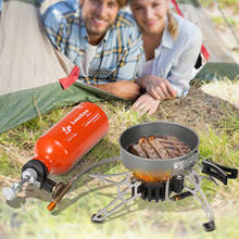 Outdoor Stove Outdoor Camping Burner Multi Fuel Oil Stove with 500ml Gasoline Fuel Bottle for Alcohol 2024 - buy cheap