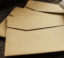 100Pcs/lot  Vintage Kraft Paper Envelopes  Europen Style  Envelope Message Card Letter Stationary Storage Paper Gift 170*120mm 2024 - buy cheap